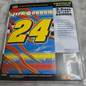 NASCAR Jeff Gordon #24 Premium 2-Sided 28" x 40" Banner BSI-NEW